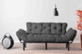 Atelier Del Sofa Nitta Triple - Sofá-Cama de 3 Plazas Gris